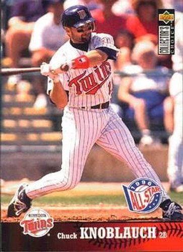 #153 Chuck Knoblauch - Minnesota Twins - 1997 Collector's Choice Baseball