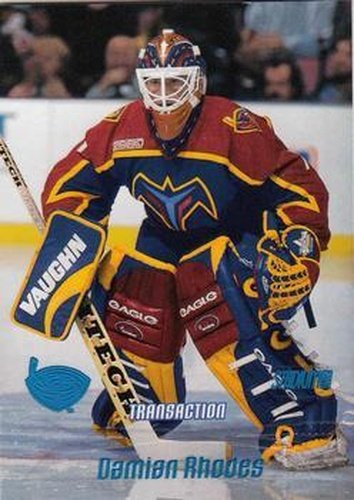 #153 Damian Rhodes - Atlanta Thrashers - 1999-00 Stadium Club Hockey