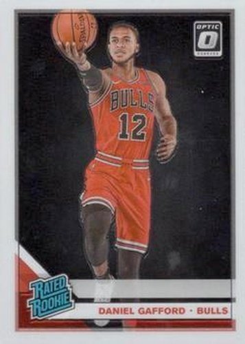 #153 Daniel Gafford - Chicago Bulls - 2019-20 Donruss Optic Basketball