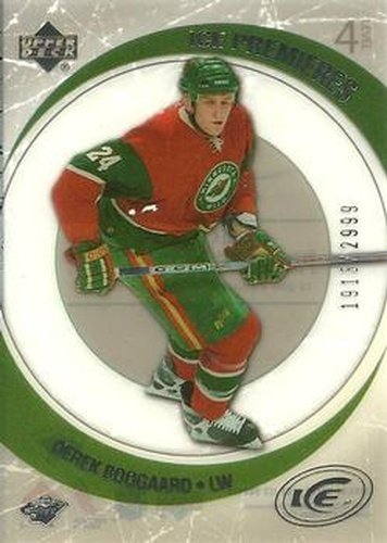 #153 Derek Boogaard - Minnesota Wild - 2005-06 Upper Deck Ice Hockey