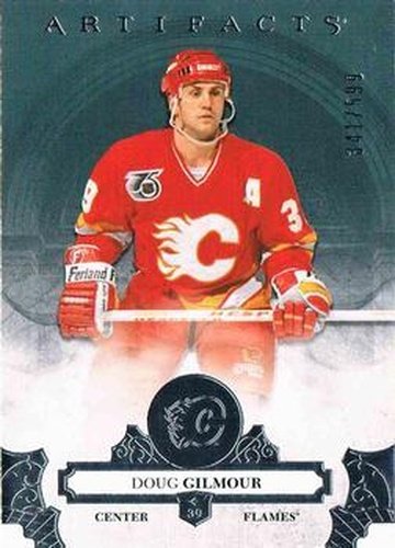 #153 Doug Gilmour - Calgary Flames - 2017-18 Upper Deck Artifacts Hockey