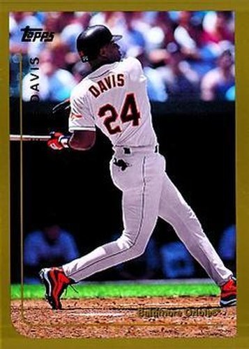 #153 Eric Davis - Baltimore Orioles - 1999 Topps Baseball