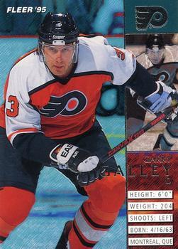 #153 Garry Galley - Philadelphia Flyers - 1994-95 Fleer Hockey