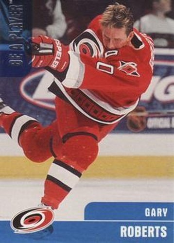 #153 Gary Roberts - Carolina Hurricanes - 1999-00 Be a Player Memorabilia Hockey