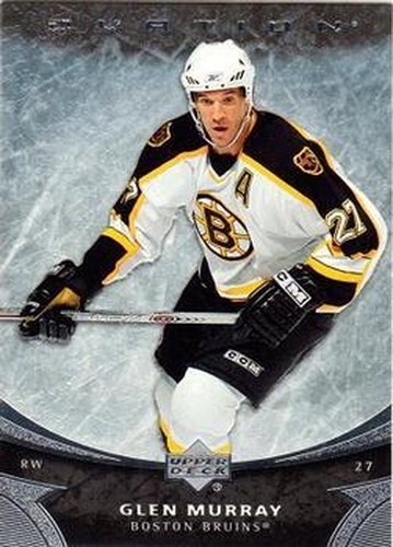 #153 Glen Murray - Boston Bruins - 2006-07 Upper Deck Ovation Hockey