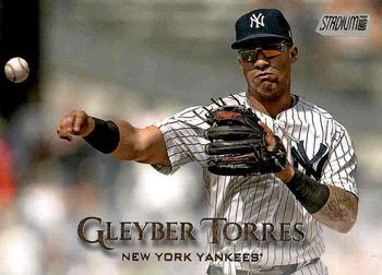 #153 Gleyber Torres - New York Yankees - 2019 Stadium Club Baseball