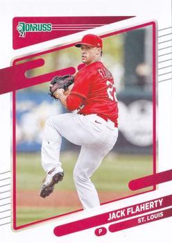 #153 Jack Flaherty - St. Louis Cardinals - 2021 Donruss Baseball