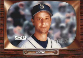 #153 Jamie Moyer - Seattle Mariners - 2004 Bowman Heritage Baseball