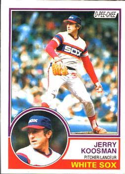 #153 Jerry Koosman - Chicago White Sox - 1983 O-Pee-Chee Baseball
