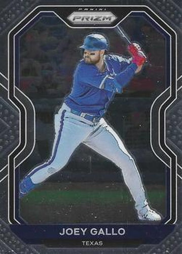 #153 Joey Gallo - Texas Rangers - 2021 Panini Prizm Baseball