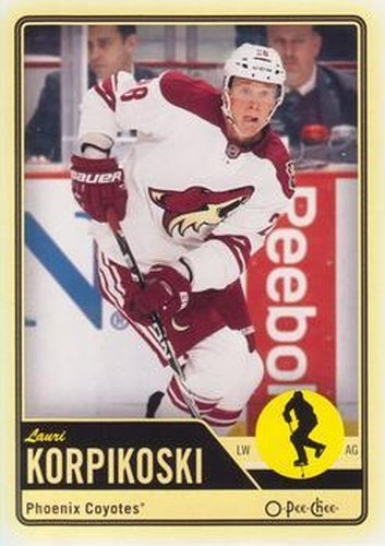 #153 Lauri Korpikoski - Phoenix Coyotes - 2012-13 O-Pee-Chee Hockey