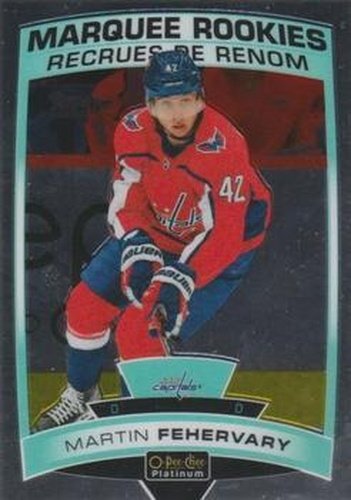 #153 Martin Fehervary - Washington Capitals - 2019-20 O-Pee-Chee Platinum Hockey