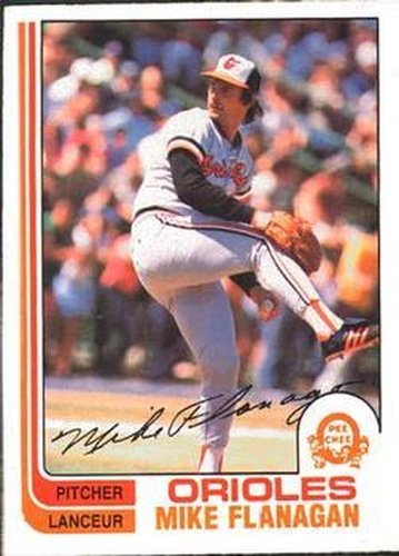 #153 Mike Flanagan - Baltimore Orioles - 1982 O-Pee-Chee Baseball