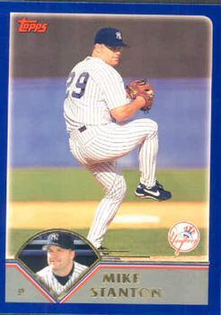 #153 Mike Stanton - New York Yankees - 2003 Topps Baseball