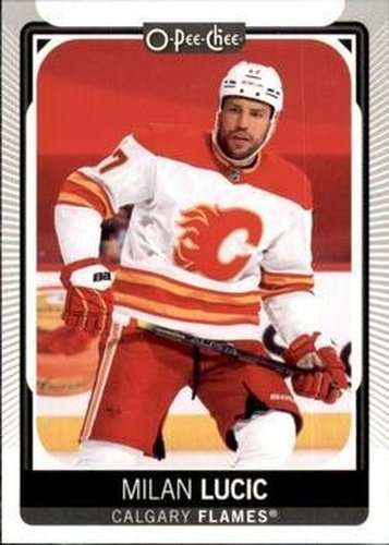 #153 Milan Lucic - Calgary Flames - 2021-22 O-Pee-Chee Hockey