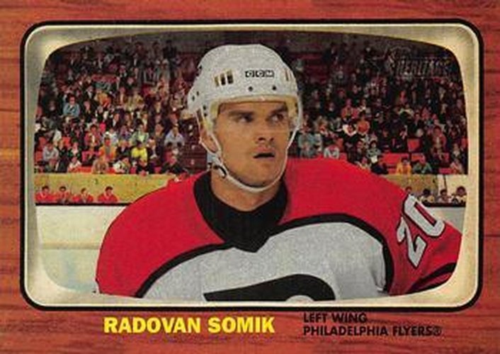 #153 Radovan Somik - Philadelphia Flyers - 2002-03 Topps Heritage Hockey