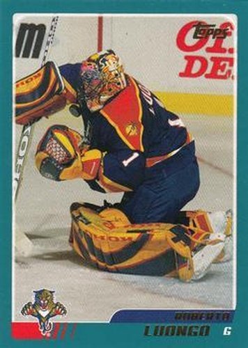 #153 Roberto Luongo - Florida Panthers - 2003-04 Topps Hockey