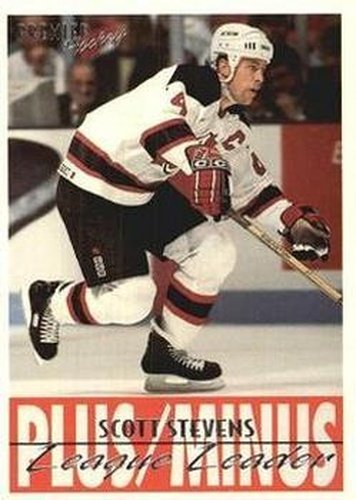 #153 Scott Stevens - New Jersey Devils - 1994-95 Topps Premier Hockey