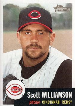#153 Scott Williamson - Cincinnati Reds - 2002 Topps Heritage Baseball