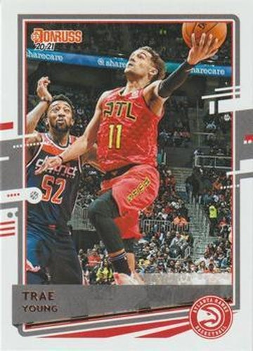 #153 Trae Young - Atlanta Hawks - 2020-21 Donruss Basketball