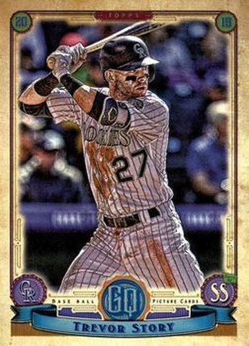 #153 Trevor Story - Colorado Rockies - 2019 Topps Gypsy Queen Baseball