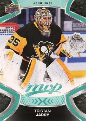#153 Tristan Jarry - Pittsburgh Penguins - 2021-22 Upper Deck MVP Hockey