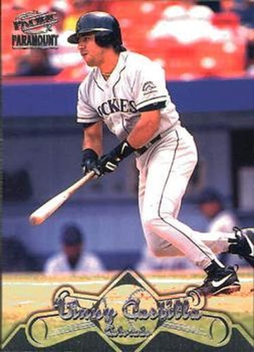 #153 Vinny Castilla - Colorado Rockies - 1998 Pacific Paramount Baseball