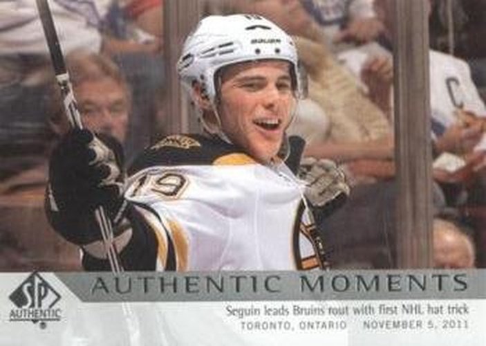 #153 Tyler Seguin - Boston Bruins - 2012-13 SP Authentic Hockey