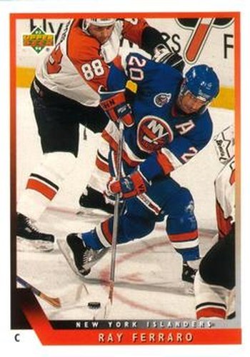 #153 Ray Ferraro - New York Islanders - 1993-94 Upper Deck Hockey