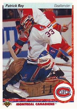 #153 Patrick Roy - Montreal Canadiens - 1990-91 Upper Deck Hockey