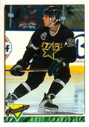 #153 Russ Courtnall - Dallas Stars - 1993-94 O-Pee-Chee Premier Hockey