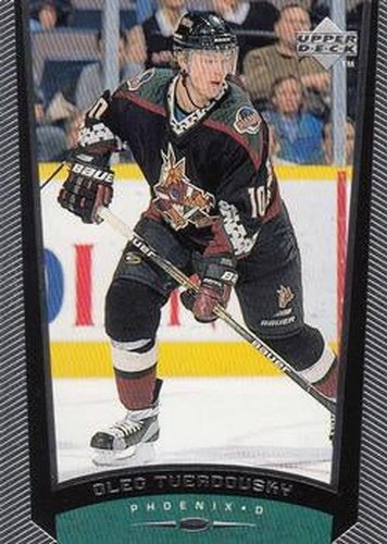 #153 Oleg Tverdovsky - Phoenix Coyotes - 1998-99 Upper Deck Hockey