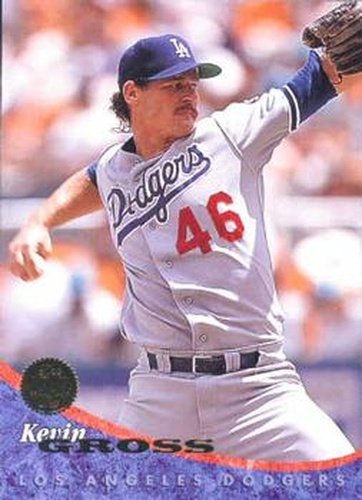 #153 Kevin Gross - Los Angeles Dodgers - 1994 Leaf Baseball