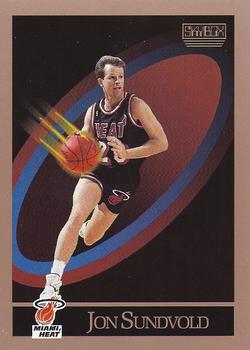 #153 Jon Sundvold - Miami Heat - 1990-91 SkyBox Basketball