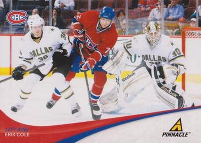 #153 Erik Cole - Montreal Canadiens - 2011-12 Panini Pinnacle Hockey