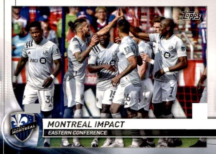 #153 Montreal Impact - Montreal Impact - 2020 Topps MLS Soccer