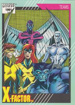 #154 X-Factor - 1991 Impel Marvel Universe Series II