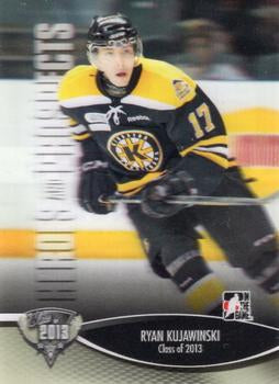 #154 Ryan Kujawinski - Kingston Frontenacs - 2012-13 In The Game Heroes and Prospects Hockey