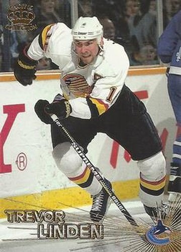 #154 Trevor Linden - Vancouver Canucks - 1997-98 Pacific Crown Hockey