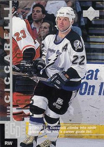 #154 Dino Ciccarelli - Tampa Bay Lightning - 1997-98 Upper Deck Hockey