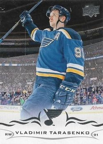 #154 Vladimir Tarasenko - St. Louis Blues - 2018-19 Upper Deck Hockey