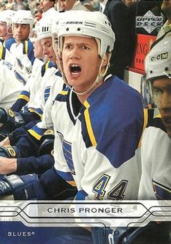 #154 Chris Pronger - St. Louis Blues - 2004-05 Upper Deck Hockey