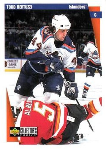 #154 Todd Bertuzzi - New York Islanders - 1997-98 Collector's Choice Hockey
