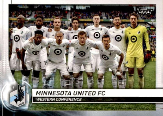 #154 Minnesota United - Minnesota United FC - 2020 Topps MLS Soccer