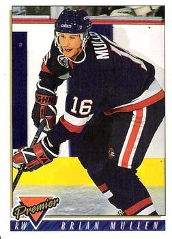 #154 Brian Mullen - New York Islanders - 1993-94 Topps Premier Hockey