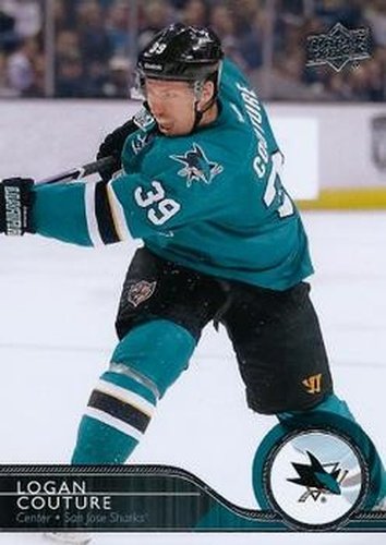 #154 Logan Couture - San Jose Sharks - 2014-15 Upper Deck Hockey