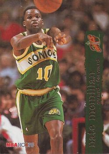 #154 Nate McMillan - Seattle SuperSonics - 1995-96 Hoops Basketball