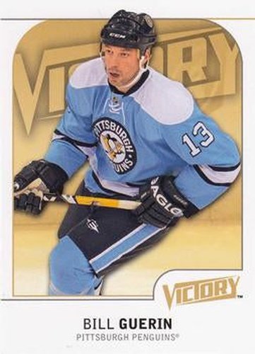 #154 Bill Guerin - Pittsburgh Penguins - 2009-10 Upper Deck Victory Hockey