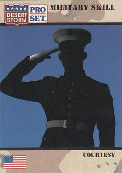 #154 Courtesy - 1991 Pro Set Desert Storm