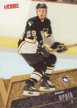 #154 Brooks Orpik - Pittsburgh Penguins - 2003-04 Upper Deck Victory Hockey